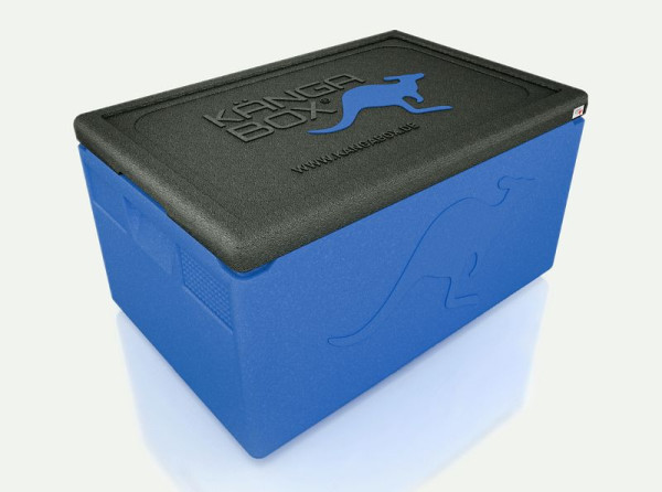 WAS GN Thermobox Professional Kängabox in der Farbe blau, 2004111