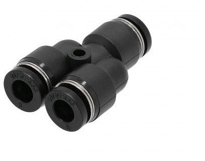 Airpress Schnellverbindung Y-Stück 6 x 6 x 6 mm, 9Y0606