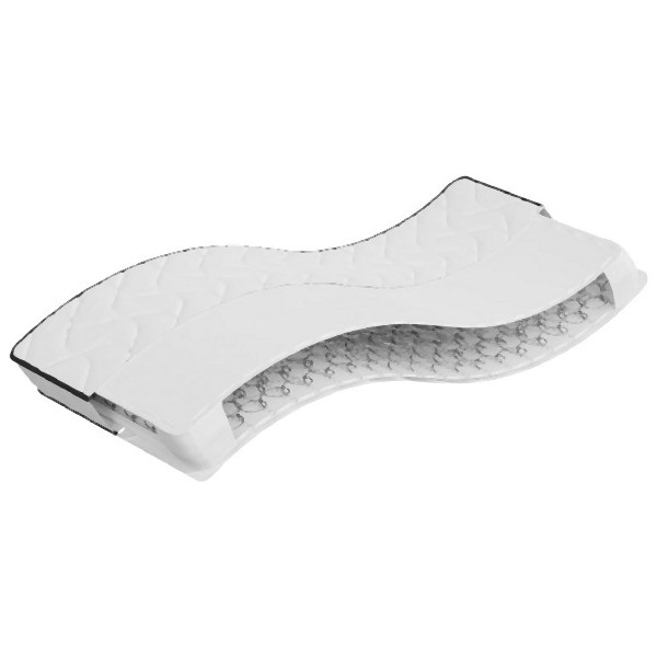 vidaXL Matratze Bonnell-Federkern Mittel 70x200 cm, 372982