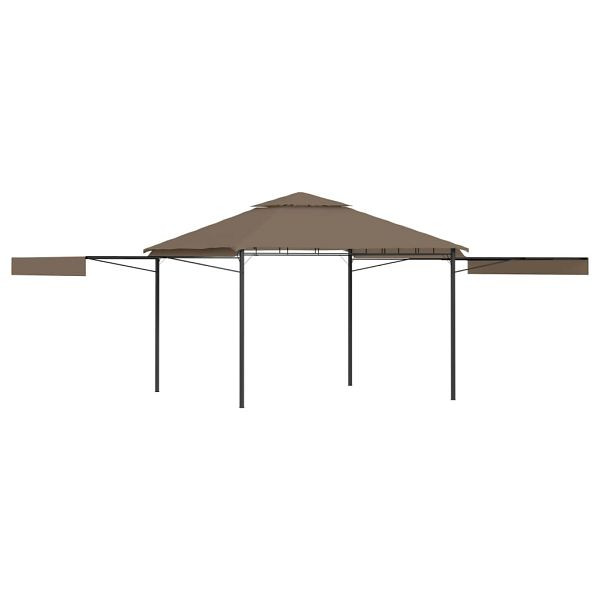 vidaXL Pavillon mit Doppelt Erweiterten Dächern 3x3x2,75 cm 180 g/m², 312268