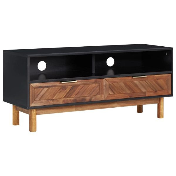 vidaXL TV-Schrank 100x35x45 cm Akazie Massivholz und MDF, 289903