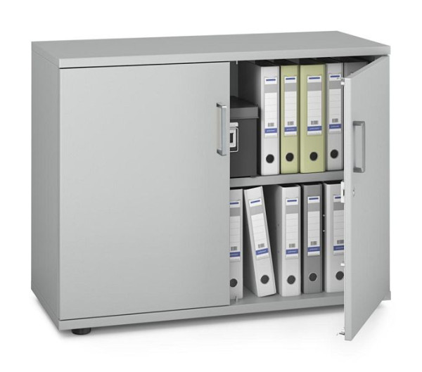 Deskin Flügeltürenschrank MULTI MODUL-PRO, Dekor lichtgrau, B 1000 x H 780 x T 420 mm, 351758