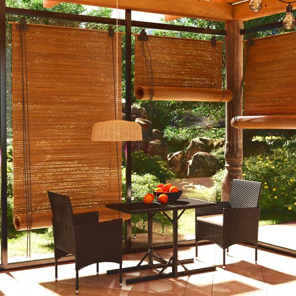 vidaXL 3-teilig Garten-Essgruppe Schwarz, 3072433, 8720286379608