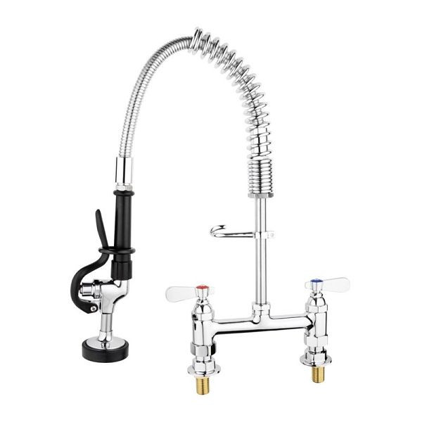 Vogue Zweiloch-Geschirrwaschbrause mini, für heißes und kaltes Wasser, DL832