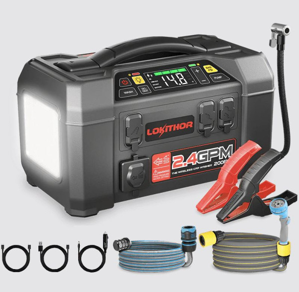 Lokithor Batteriestarthilfe-Gerät Modell AW401 4S Lipo, 74 Wh, AW401