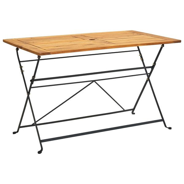vidaXL Klappbarer Gartentisch 120x70x74 cm Massivholz Akazie, 313159