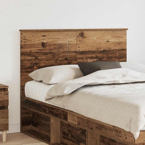 vidaXL Kopfteil Altholz 138 x 7 x 100 cm Holzwerkstoff, 887657