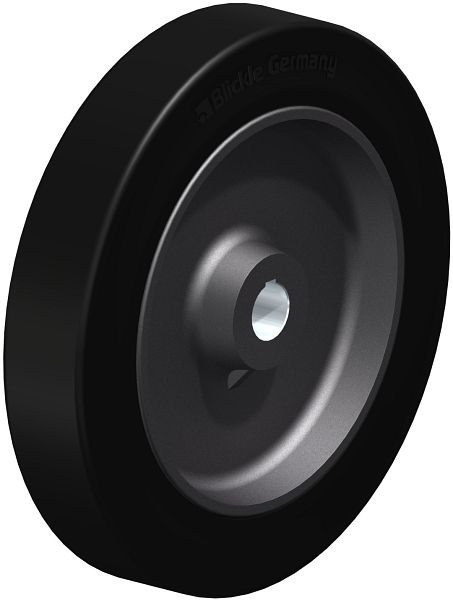 Blickle GEVN 520/50H7 Rad aus Elastik-Vollgummi, Schwarz, 608265