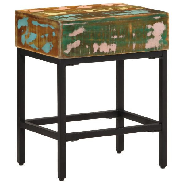 vidaXL Beistelltisch 40x30x51 cm Altholz Massiv, 338473