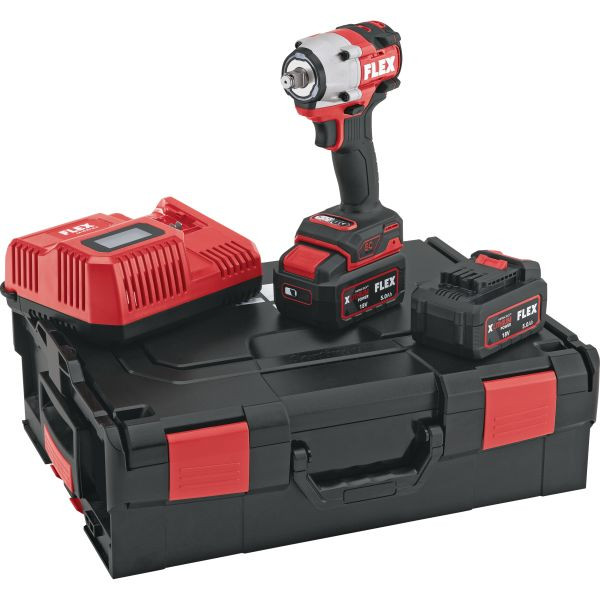 FLEX Kompakter Akku-Schlagschrauber 18 V IW 1/2" 400 18.0-EC 5.0/Set, 531504