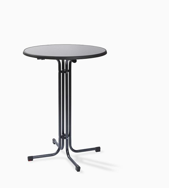 Feros Stehtisch Berlin Anthrazit Ø 70 cm, Höhe: 1,09 m, P15370