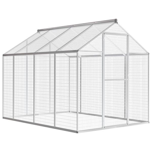 vidaXL Außenvoliere Aluminium 178x242x192 cm, 170349, 8718475973317