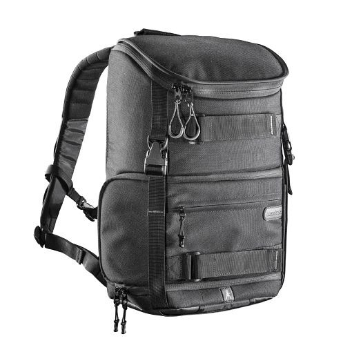 Mantona Fotorucksack Tokio, Produktfarbe: Schwarz, 1021665, 4056929216653