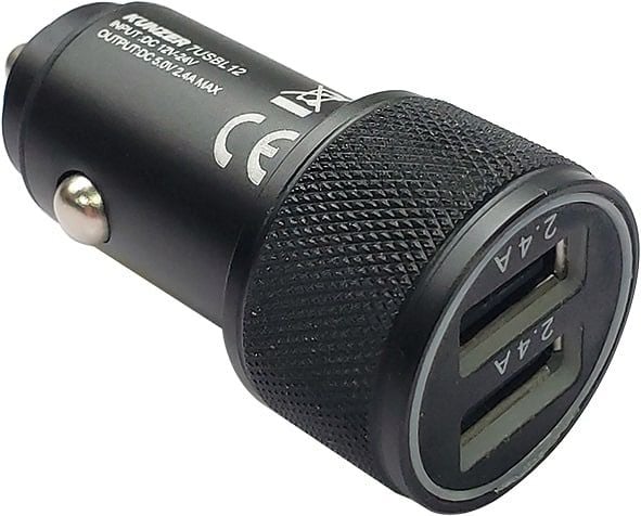 Kunzer USB-Ladeadapter 12V Zigarettenanzünder, 7USBL12