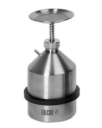 FALCON Sparanfeuchter aus Edelstahl, 2 Liter, mit Erdungsanschluss, 283932