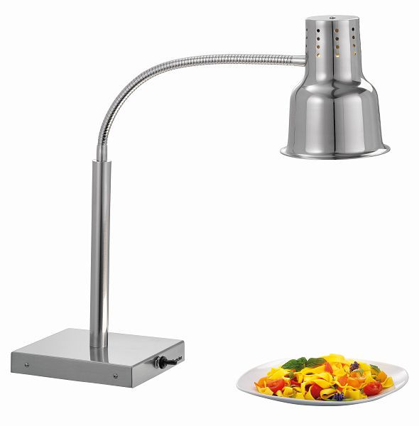 Bartscher Wärmelampe IWL250ST, Ausführung: Tischgerät, Flexibler Lampenarm, 114270, 4015613686417