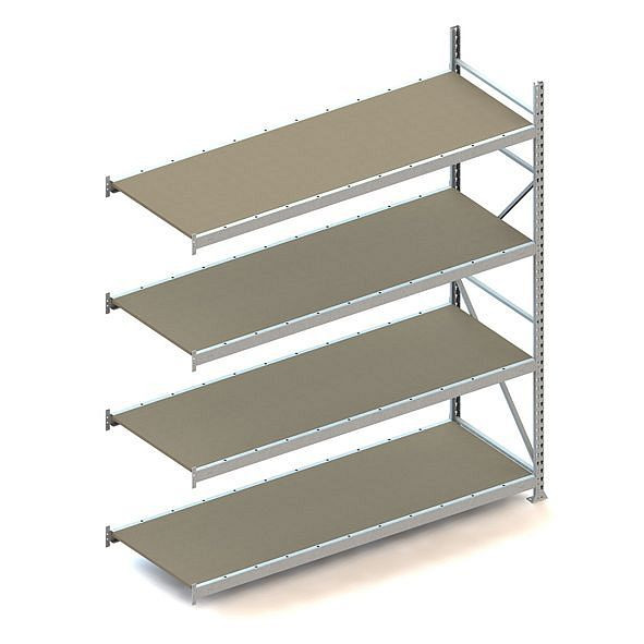 Meta MINI-RACK AR 2500x2200x800 mm, verzinkt, mit Spanplatten, Bodenanzahl: 4, 20051302