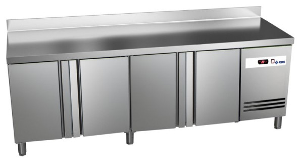 KBS Kühltisch Ready KT4000, Kühltisch KT4000, mit Aufkantung, 4 Türen, 60221025