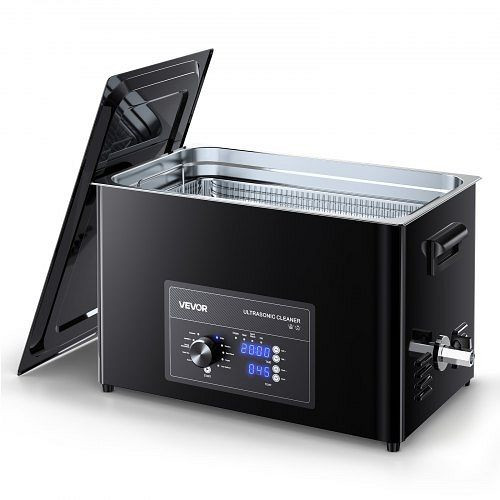 VEVOR professionelles Ultraschallreinigungsgerät 30 L mit Drehknopfsteuerung, Korb & Reinigungskugel für Uhren, Schmuck, SPLXNAJKZCSBWD6B9001V2