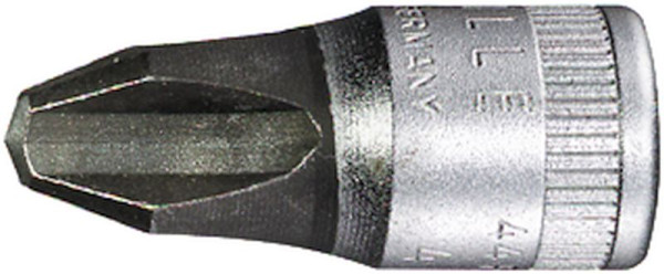 STAHLWILLE 6,3 mm (1/4") Schraubendrehereinsatz Nr.44P PH Größe 1 Länge 28 mm, 01290001
