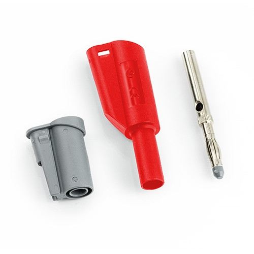 HT Instruments Verlängerungsanschluss ⌀ 4mm, rot, 1003060