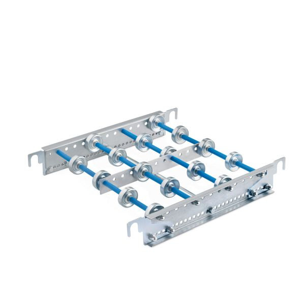 Torwegge Scherenröllchenbahnverbinder mit Stahlröllchen, V-ST80-600-ST, 0026499