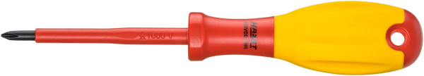 Hazet Elektriker-Schraubendreher, schutzisoliert, Kreuzschlitz Profil PH, PH1, 810VDE-PH1