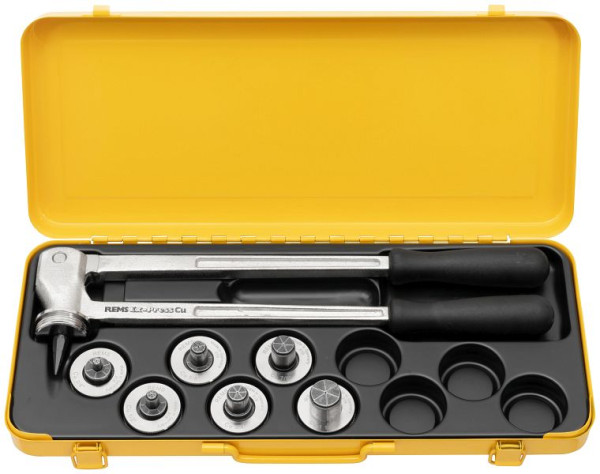 REMS Hand-Rohraufweiter Ex-Press Cu Set 3/8-1 1/8 3/8-1/2-5/8-3/4-7/8-1 1/8'', 150017 R