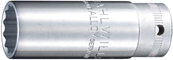 STAHLWILLE 10 mm (3/8") Zündkerzen-Steckschlüsseleinsatz Nr.4600 Schlüsselweite 16-5/8" Länge 60 mm, 02120036