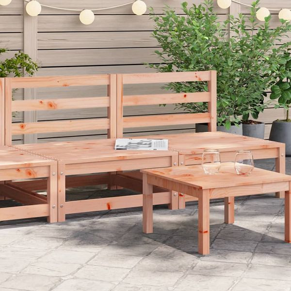 vidaXL Gartensofas ohne Armlehnen 2 Stück 70x70x67 cm Douglasienholz, 837926