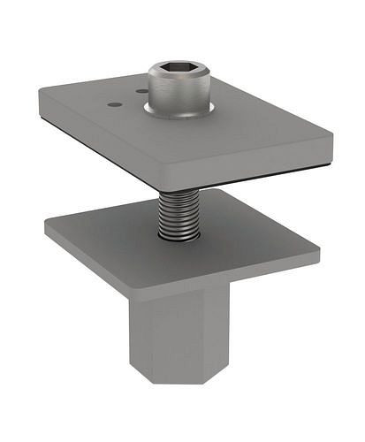 MAUL Tisch-Einbauadapter für LED Standleuchte Canis, H 1960 mm, 290743