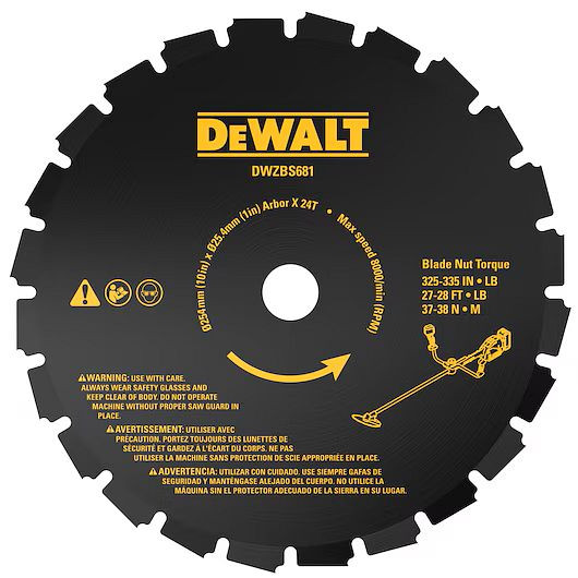 DeWalt Sägeblatt, 25 cm, DT20696-QZ, 5035048822012