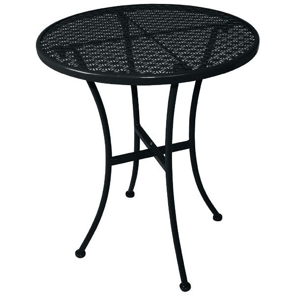 Bolero runder Bistrotisch Stahl schwarz 60cm (15 Stück), SA819