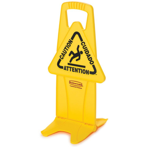 Stein HGS Warnaufsteller -Caution- Rubbermaid, Höhe 660 mm, 12121