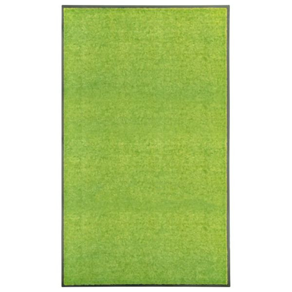 vidaXL Fußmatte Waschbar Grün 90x150 cm Abmessung, 323431