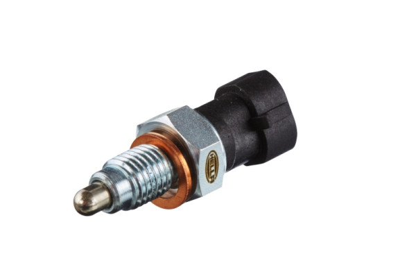 HELLA Schalter, Rückfahrleuchte, 12V, 2-polig, geschraubt, Schließer, elektrisch, 6ZF 007 671-001