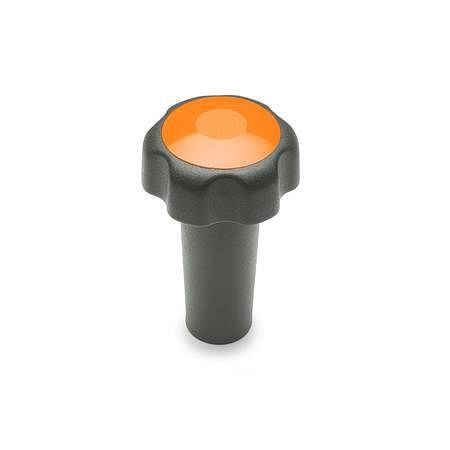 Ganter Sterngriffe mit verlängerter Nabe (GN 5332-50-M10), VE: 25 Stück, 5332-50-M10