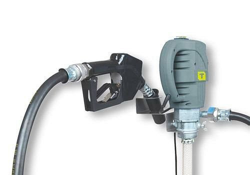 DENIOS Elektrische Fasspumpe W85, mit Automatikzapfventil und Drehgelenk, TT 1600 mm, 243998