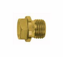 Riegler Verschlussschraube mit Außensechskant und Bund, 111151