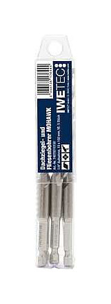 Iwetec Dachziegel- und Fliesenbohrer MOHAWK, 10 mm, VE: 5 Stück, 74979310150