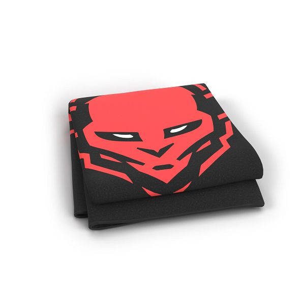 Diablo Chairs Fleecedecke: schwarz, 5 x 1800 x 1500 mm, 1593