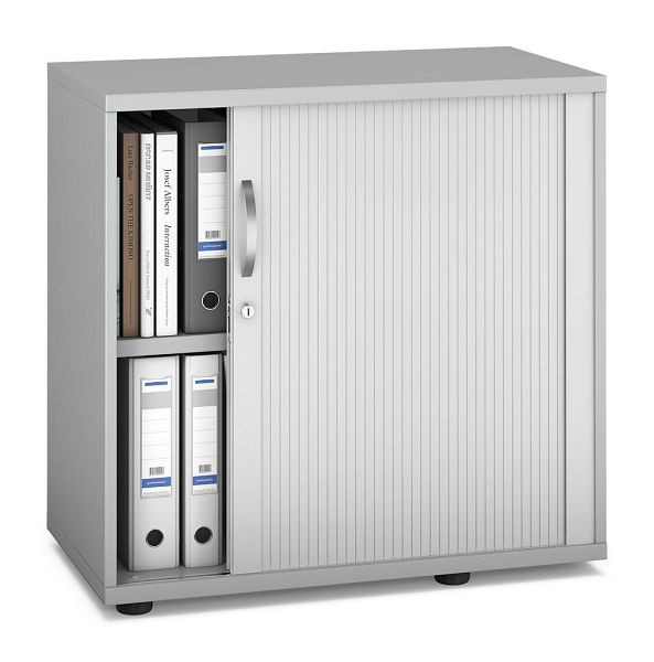 Deskin Rollladenschrank PROFI MODUL, Dekor lichtgrau, B 800 x H 780 x T 420 mm, 250349