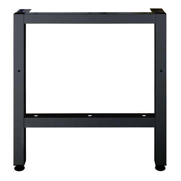 ADB Werkbankfuß 800mm, aus stabilem Vierkantrohr 50 x 50 x 2 mm, anthrazitgrau, 42541