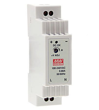 MW Hutschienennetzteil 230VAC / 24VDC 0,63A, 2012002043