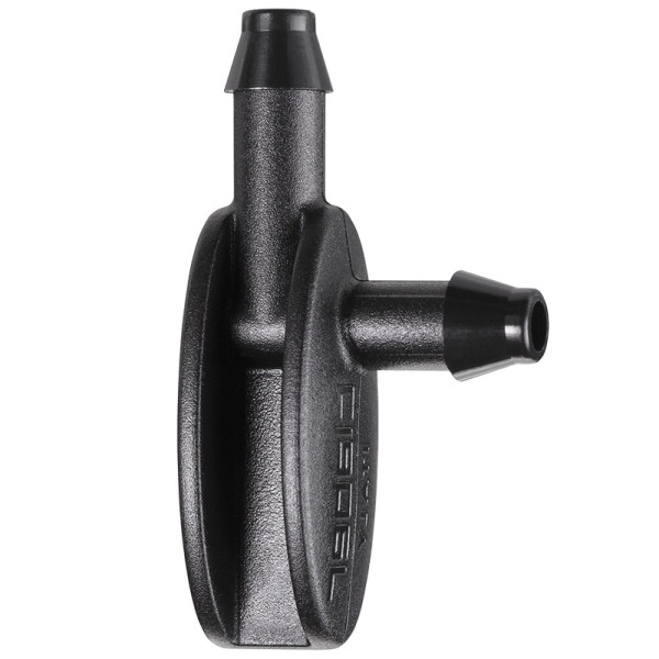 Claber 2-Wege-Winkelverbinder für Tropfrohr 1/4", VE: 13 Stück, CL911430000