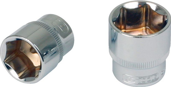 KS Tools 1/4" CHROMEplus Sechskant-Stecknuss, 9/16'', 918.15205