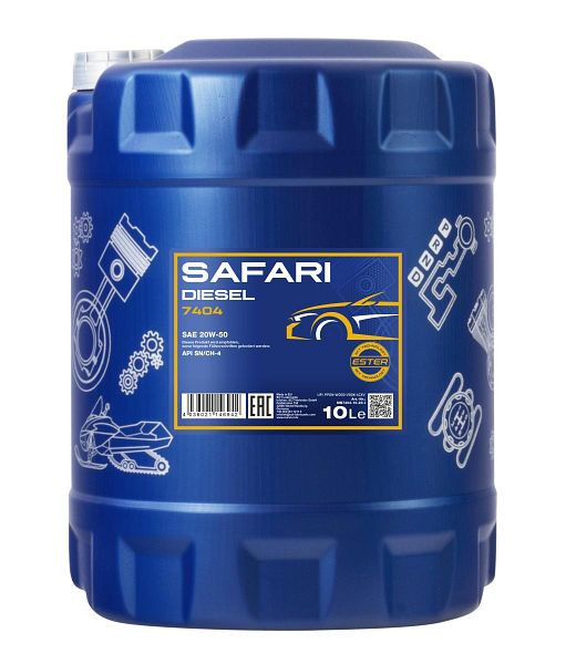 MANNOL Economy-Class-Motoröl 7404 Safari 20W-50,VE: 10 l, MN7404-10