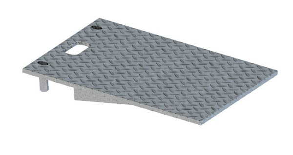 Schake Auffahrrampe 350x400x95mm, verzinkt, 33931-11, 4250384753252