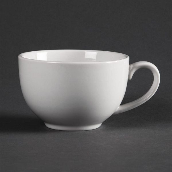 Olympia Whiteware elegante Tassen 23cl, VE: 12 Stück, CD735