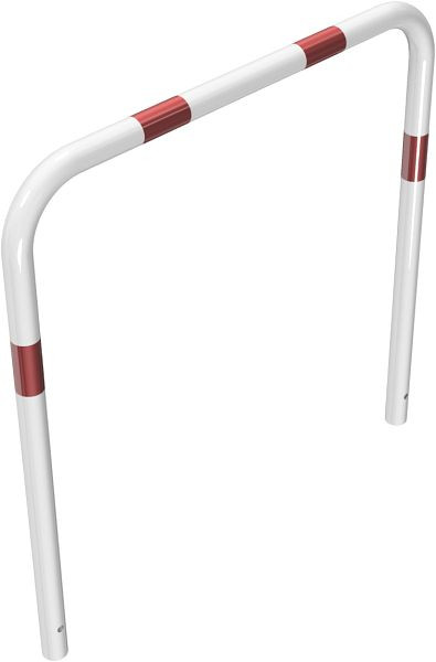 Schake Rohrbügel aus Stahlrohr Ø 48 x 2,5 mm ohne Querholm zum Einbetonieren, Gesamtbreite 1000 mm, Gesamthöhe 1000 mm, beschichtet, 448_06B